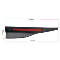 Spoiler De Esquina Para Ford Mustang Roush 2015+ Adorno De Bumper ABS Plástico DVLTS Compatible Con Shelby Aire Wind Knife - details 2