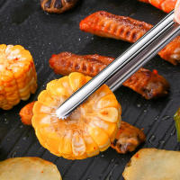 Pinzas De Asado De Acero Inoxidable Para Cocinar Y BBQ Antideslizantes Utensilios De Cocina Accesorios Para Fiesta - details 2
