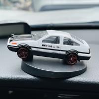Modelo De Coche AE86 Drift Giratorio En Aleación De Zinc Adorno De Escritorio Para Regalos De Navidad Y Vacaciones - details 0