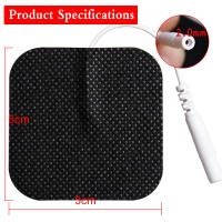 100Pcs Autocolantes De Electrodo Adhesivos 5x5cm Para Masajeador EMS TENS Estimulador Muscular Y Nervoso Terapia Física Corporal - details 4