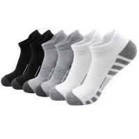 Calcetines Cortos Deportivos Para Hombre 18 Pares Negro Blanco Gris Absorbentes Anti Olor Transpirables No Deslizantes Con Borde Para Correr Y Deportes - details 2