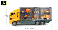 Camiones De Ingeniería De 12 En 1 Miniatura De Aleación Vehículo De Construcción Para Niños Juguetes De Cargador Y Excavadora Regalo Para Niños De 4 a 6 Años - details 13