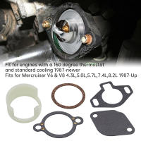Kit De Termómetro OE 807252Q5 Para MerCruiser Con Ranura 160° 4.3L 5.0L 5.7L 7.4L 8.2L 1987 En Adelante ABS Y Metal - details 1