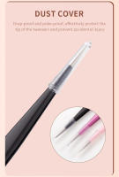 Acrílico Doble Cabeza Pinzas Multiuso Con Cabeza De Silicona Herramienta De Cortauñas Para Manicura Y Uso En Uñas Postizas - details 7