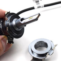 10Pcs Adaptador H7 Para Faros De Coche Soporte De Bombilla LED Material De Acero Inoxidable Resistente a Altas Temperaturas Base Para Lámparas D101 - details 1