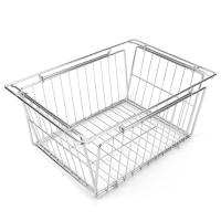 Cesta De Drenaje Para Camping IGT Con Soporte Para Platos Tazas Y Ollas Cesta De Almacenamiento Para Mesa IGT Estante De Expansión Lateral De Escritorio Material De Acero Inoxidable 304 - details 3