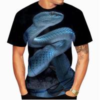 Camiseta Gráfica 3D De Serpiente Para Hombres/Mujeres/Criaturas Personales Talla Grande Hasta 6XL Estilo Casual Para Todas Las Estaciones - details 9