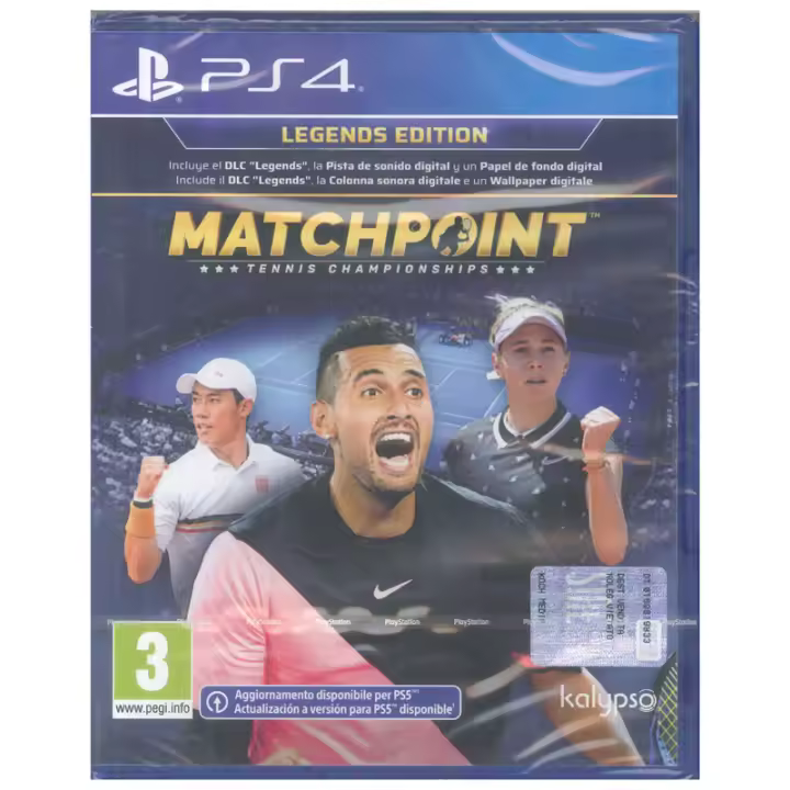 Matchpoint Tennis Championship Legends Edition, Playstation 4, Nuevo, Pal-España - 1