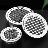Tapa De Ventilación Duradera De Acero Inoxidable 201 Para Exterior 75-200MM Grille De Tubo Redondo De Ventilación Resistente a La Corrosión - details 9