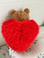 Muñeco De Peluche JellyCat Barcelona Amor Oso Teddy Regalo Para Novia Día De San Valentín Decoración Para El Hogar Y Coche 26cm Unisex - details 10