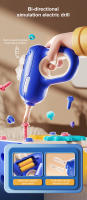 Juguete Educativo De Construcción Para Niños Set De Herramientas De Juego Pretendido Con Perforadora Y Rompecabezas Multifuncional Para Crear Y Aprender - details 4