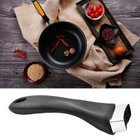 Piezas de mango de baquelita para olla, mango Largo de reposición con Tornillo para cacerolas y sartenes de Cocina. - details 2