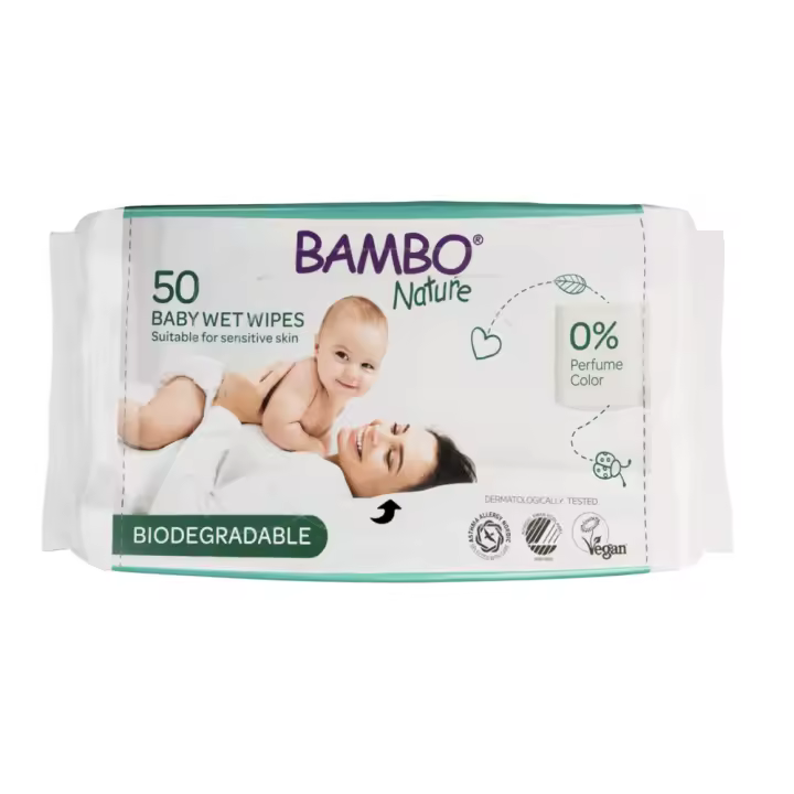 Toallitas Bambo Nature bio 14x50 (700 toallitas) - 1