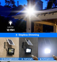 Luz Solar LED De Flood Para Exterior Con Control Remoto 50W 100W 200W 300W 500W Reflectores De Punto Para Jardín Y Calle - details 2