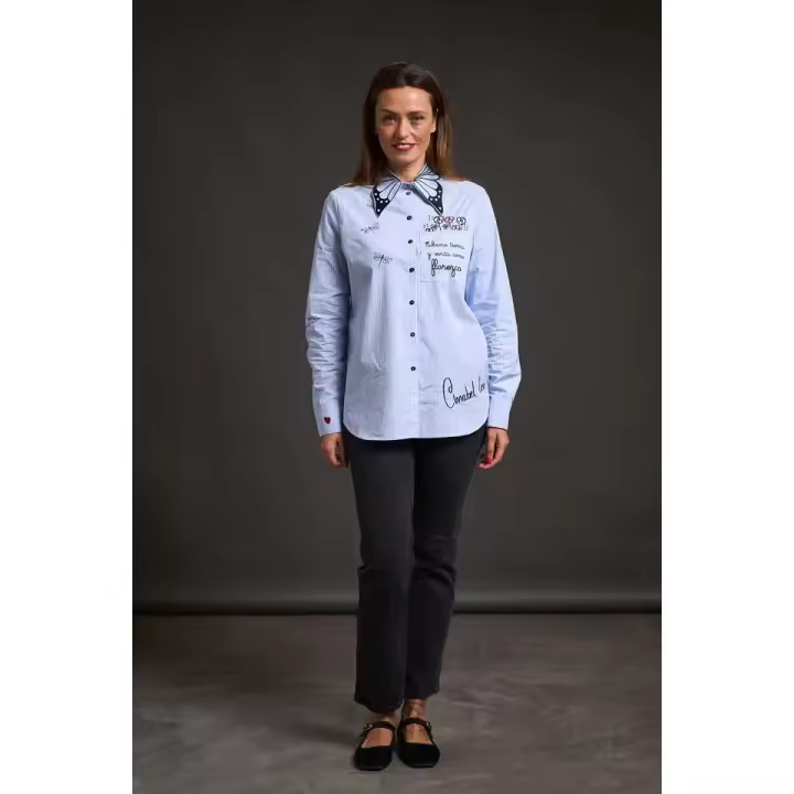 Anabel lee Marcas Mujer Ropa Sudaderas  Camisa -Anabel Lee- Florecer - 1