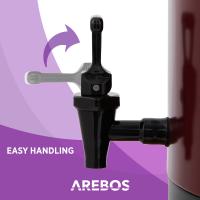 AREBOS Dispensador de Bebidas Calientes - 28 L - Hervidor de Agua Caliente - 1800 W - Rojo - details 19