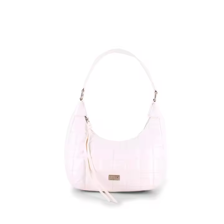 Blogger POWER Bandolera de mujer blanca en polipiel 78605 - 1