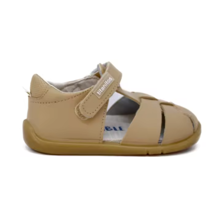 Shoes Barefoot marca Titanitos para niño en color beig - 1