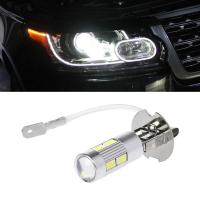 2PCS Lámparas LED H3 10SMD 5630 Para Luces De Niebla 12V Bombilla De Coche Para Luz Diurna Automática - details 0