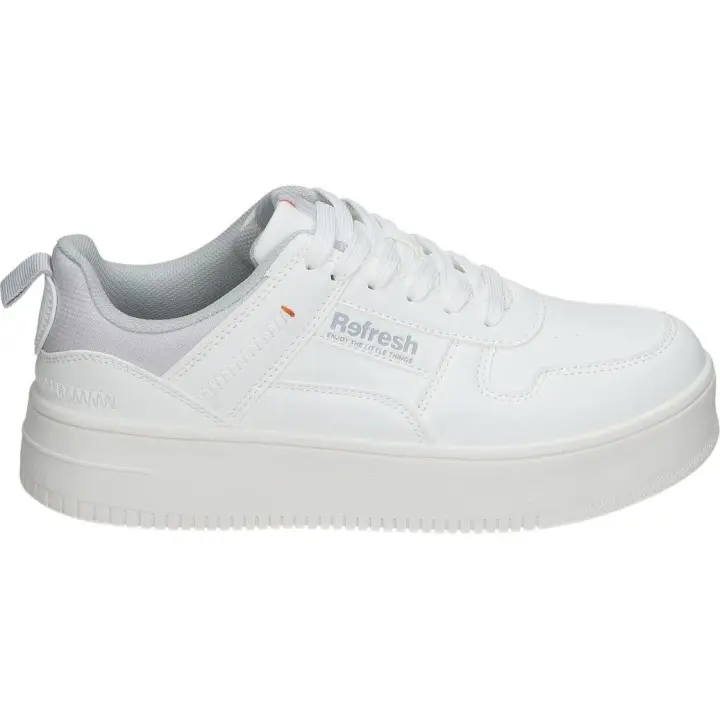 REFRESH | Zapatillas Refresh para Mujer – Deportiva en Color Blanco – Sneaker con Cierre de Cordones – Estilo Casual – Versátiles – Cómodas – Ligeras – Modelo 172350 - 1