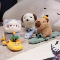 Capybara Slap Snap Wrap Muñequera De Peluche Divertida Para Mano Regalo Creativo Y Divertido Juguete De Perro Gato Kawaii - details 2