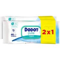 Formato Especial -  Toallitas Bebé PURE AQUA  Dodot, 672 unidades, Pack de 14 x 48 toallitas - details 0