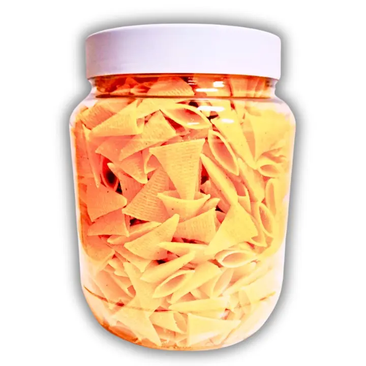 Conos Super 3D - Snacks Para Freír en Casa | Formato Tarro Reutilizable 500G - 1