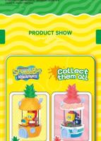 SpongeBob Caja Sorpresa Figura De Colección De Casa De Piña Feliz Modelo De Escritorio Para Niños Juguetes Regalo 6 Estilos - details 1