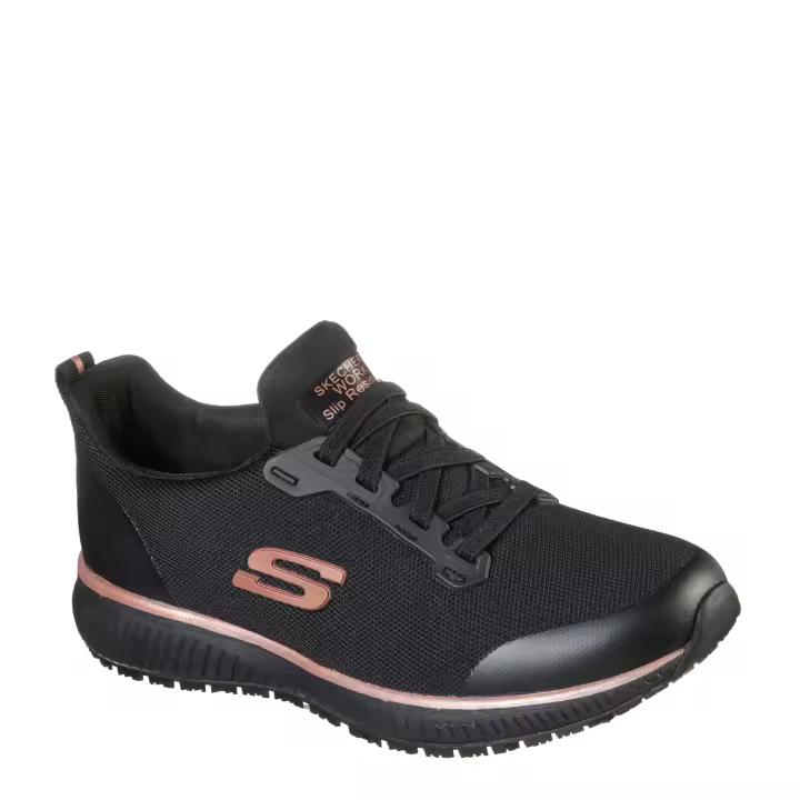 Skechers Zapatillas Squad Sr Negras 77222EC-BKRG , para Mujer - 1