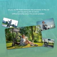 bicicletas electricas plegables adultos KuKirin C1 Pro Patinete eléctrico para adultos de 14 pulgadas，motor de 500W, batería de 48V 26Ah, , autonomía 100km y carga de 120 kg, con almacenamiento delantera - details 4