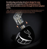 KZ Saga Auriculares Inalámbricos De Cables De Alta Calidad Con Altavoces Dinámicos Y Cable Desmontable Para Escenario Y Monitores - details 9