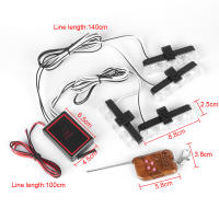 Luz De Advertencia Estroboscópica RGB 12V Para Coche Lámpara DRL LED Decorativa Para Motocicleta Y Automóvil Accesorios 4x4 Flash Policiales - details 10