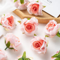 5/10Pcs Rosas De Seda Artificiales Para Boda Decoración De Navidad En Caja De Caramelos Arreglo Floral Para Fiesta Y Jardín - details 28