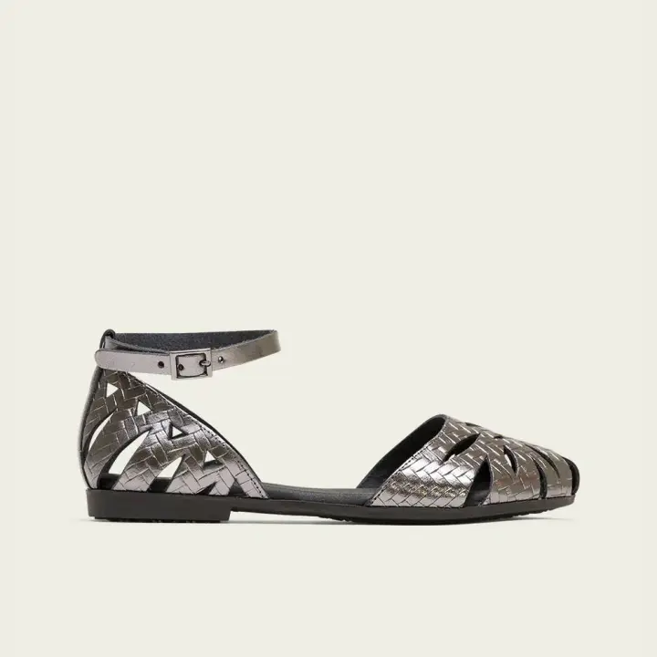 Calzado Sandalias marca Porronet modelo 3101-023-112A para mujer en color metal - 1