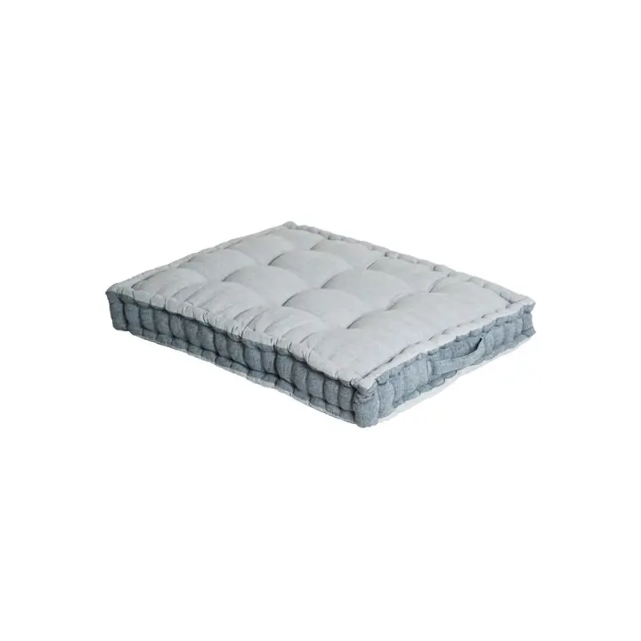 Cojín Palet Gris 60x80x10 Cm - Cojín para Palets en 2 Tonalidades de Grises - 1