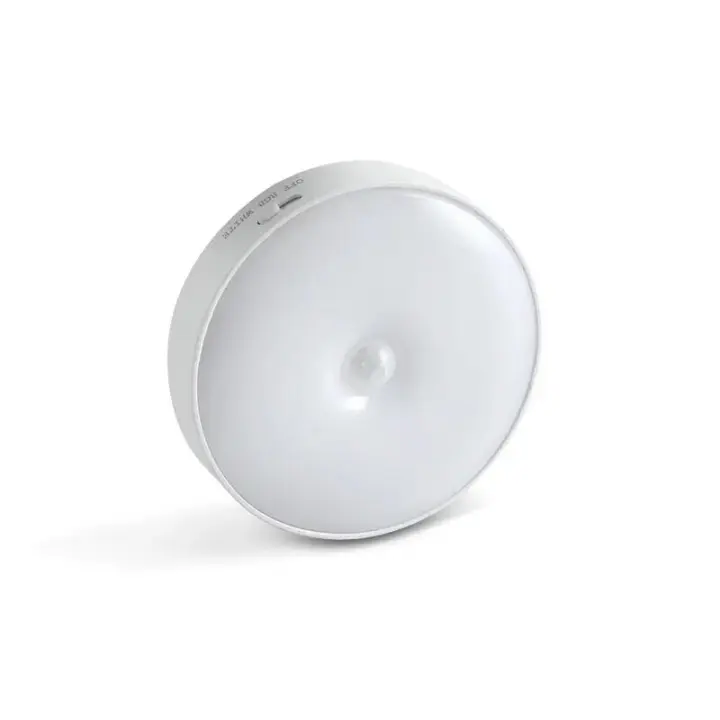 Lámpara Nocturna LED Con Sensor De Movimiento Inteligente Luz Automática De Ajuste De Brillo RGB Magnética Inalámbrica Para El Hogar - 1