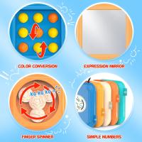 Juguetes Montessori Para Niños Y Niñas Juguete Educativo Temprano De Sensorial Plegable Rompecabezas Para El Desarrollo De Los Motores Finos Edad Recomendada 3-6 Años - details 3