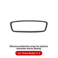 Protector De Espejo Retrovisor Para Tesla Model Y Funda De Silicona Antideslizante Decorativa Accesorio Para Coche - details 9