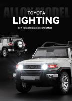 Modelo De Coche a Escala 1:24 FJ Cruiser off Road SUV De Aleación Con Sonido Y Luz Colección De Hobby Regalo De Cumpleaños Para Novio - details 4