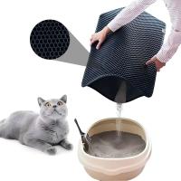Manta Para Gatos Doble Capa Impermeable Antideslizante Lavable Tapete De Arena Trapero De Felpa Durable Para Litter Box - details 0