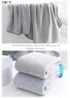 Toalla De Baño De Fibra De Bambú Para Adultos Absorbente Suave Y Secado Rápido Calidad Superior Adecuada Para Hoteles Y Salones De Belleza - details 4