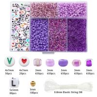 Alrededor De 3500 Piezas De Cuentas De Arroz De Vidrio Cuentas De Letras Cuentas De Cadena Para DIY Accesorios De Collar Y Pulsera Hechos a Mano Material De Plástico - details 7