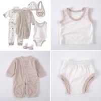 Conjunto De Ropa Para Bebé Recién Nacido 8PCS Algodón Suave Para Niño Y Niña Estilo Casual Adecuado Para Primavera Y Otoño Incluye Sombrero - details 1