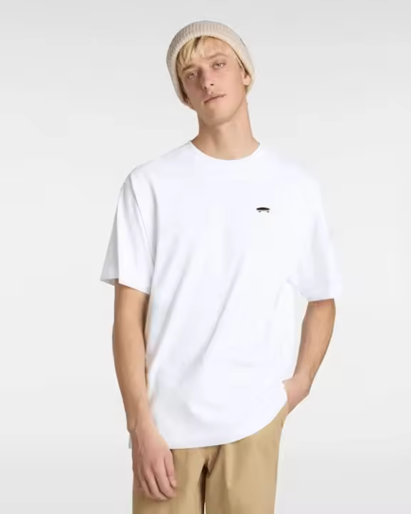 Camiseta Vans Salton Loose Ss Blanca para Hombre - 1