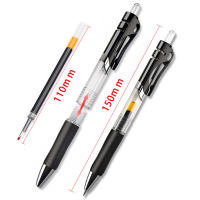 Juego De Bolígrafos De Punto Retráctil En Tinta Negra Roja Y Azul 0.5mm Recargables Para Escritura Accesorios De Oficina Suministros Escolares Estación De Trabajo - details 4