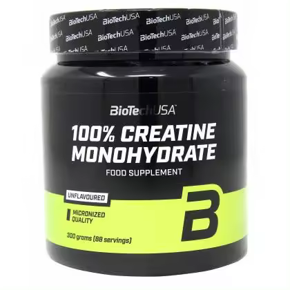 100% MONOHIDRATO DE CREATINA Biotech USA - 1