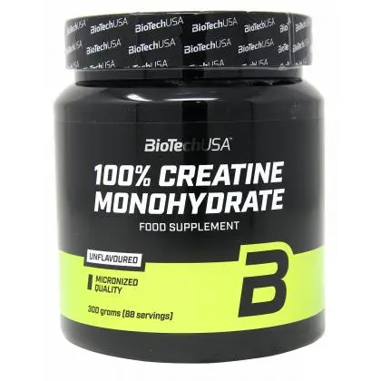 100% MONOHIDRATO DE CREATINA Biotech USA - 1