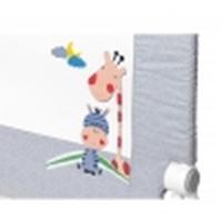 Interbaby barrera de seguridad Cama altura extra Abatible de 90cm Jirafa Gris - details 2