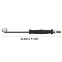 Adaptador De Neumáticos Para Coche Van Bicicleta Herramienta Metálica De Inflado De Neumáticos Con Mango De Goma Conector De Presión De Aire Para Compresor - details 3