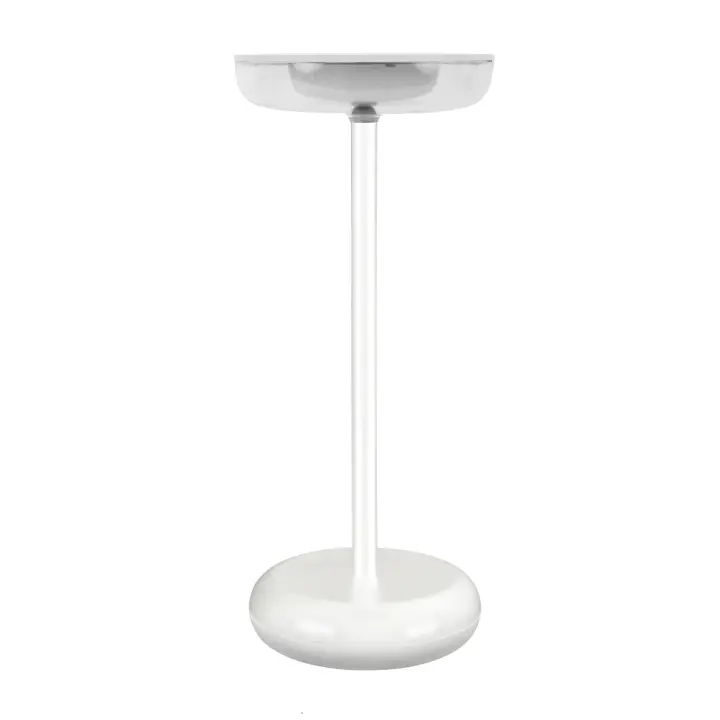 FORLIGHT Pomer Sobremesa exterior en blanco con luz led blanco cálido 3000K - 1